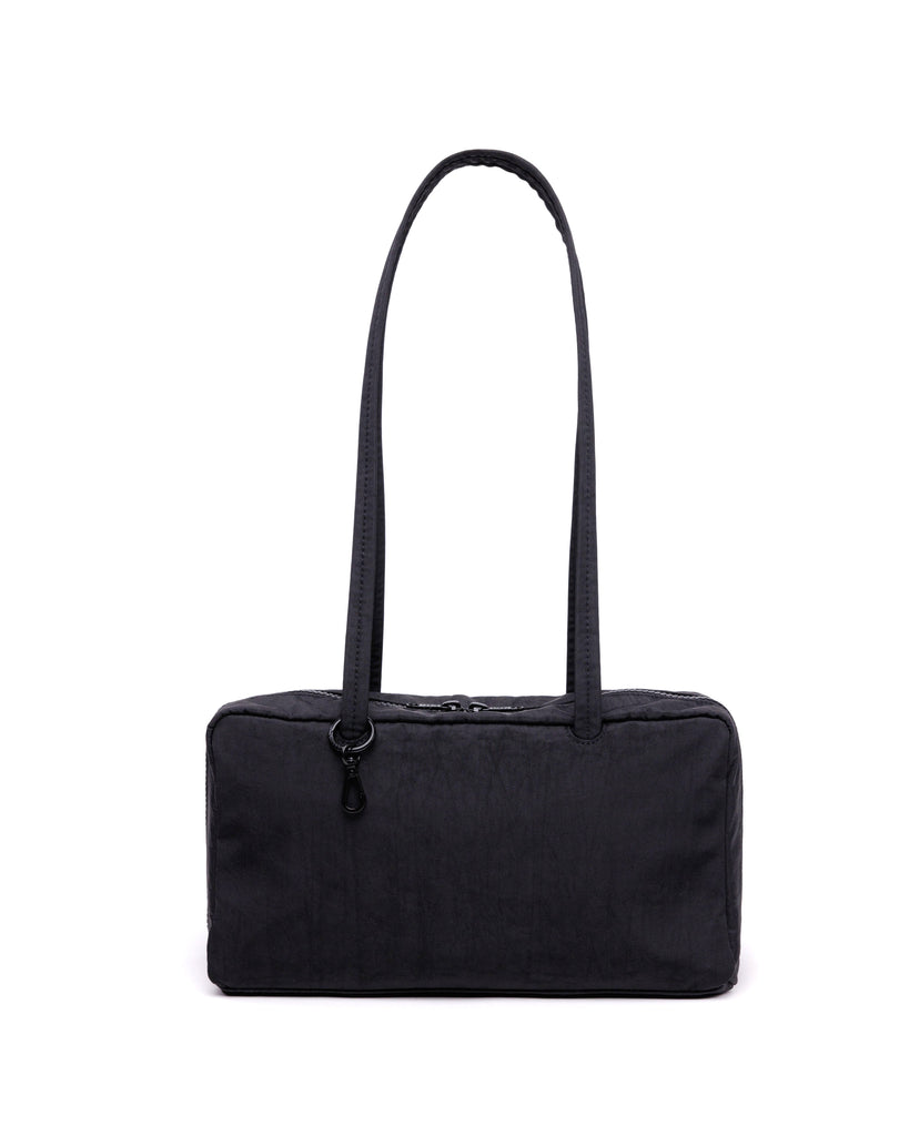 Nylon Bowler Bag - Black