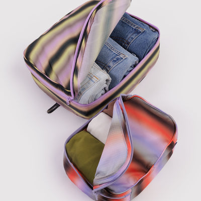 Packing Cube Set - Gradient Stripes