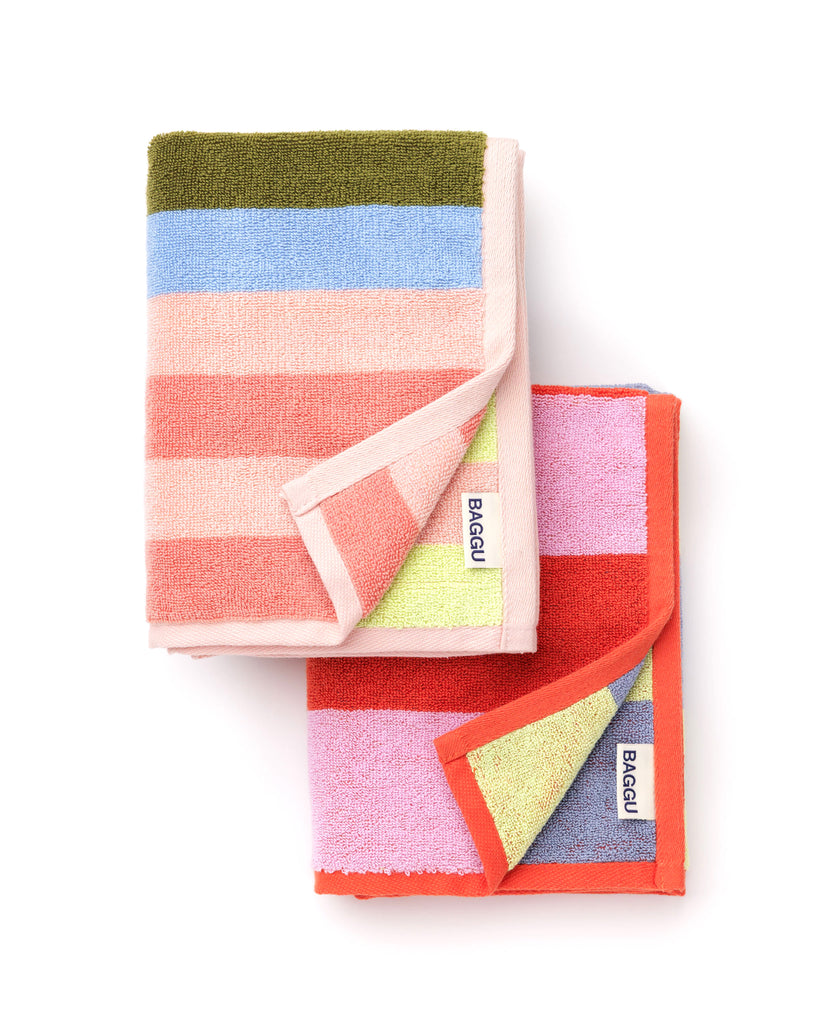 Pool Stripe Hand Towels