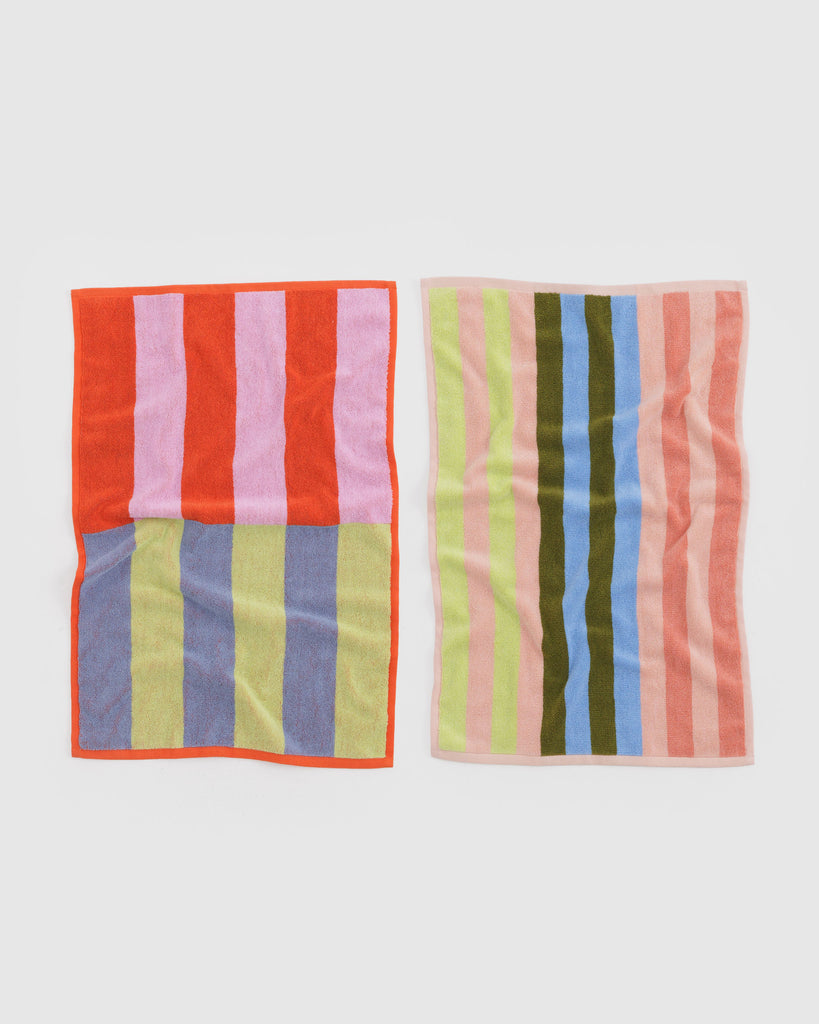 Pool Stripe Hand Towels
