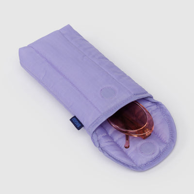Puffy Glasses Case - Wisteria