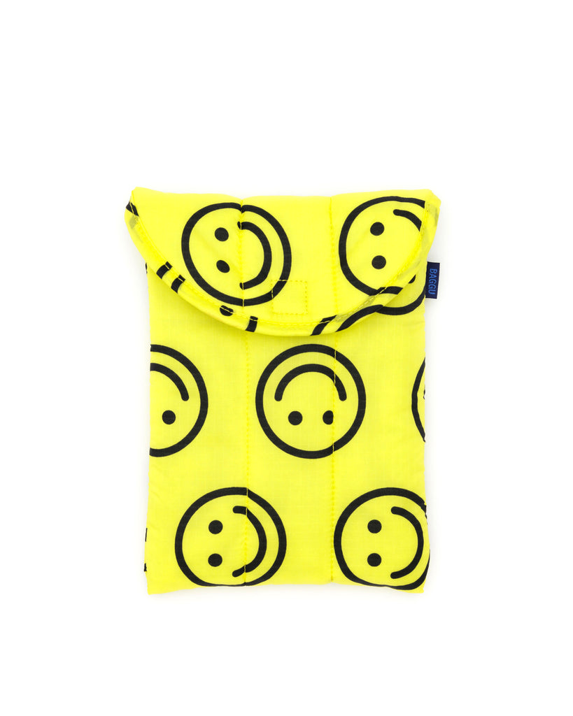 Puffy Tablet Sleeve - Happy Yellow
