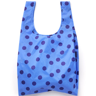 Shopping Carry Bag - Blue Polka Dot