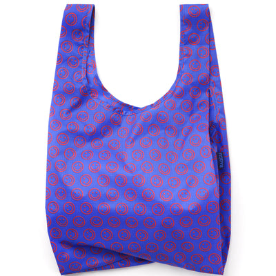 Shopping Carry Bag - Cobalt Happy