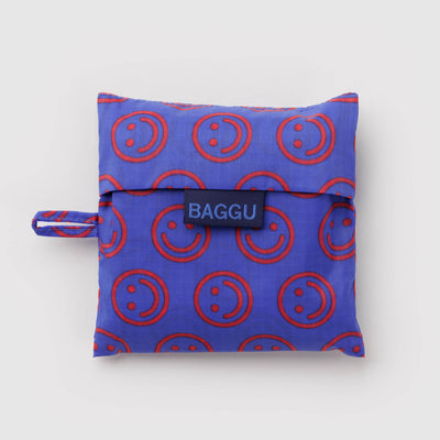 Shopping Carry Bag - Cobalt Happy