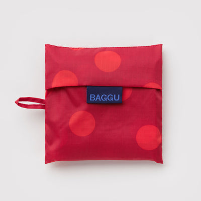 Shopping Carry Bag - Red Polka Dot