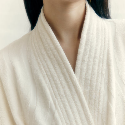 Sulis Bath Robe - Ivory