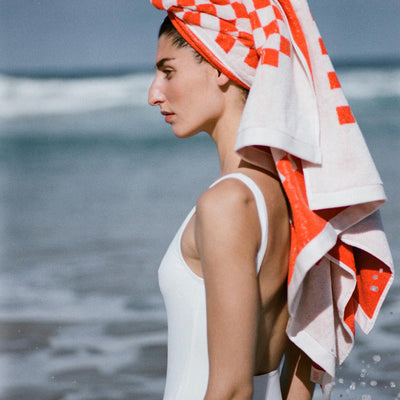 Roman Pool Towel - Sun