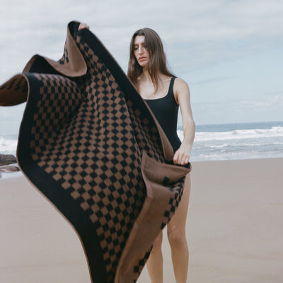 Roman Pool Towel - Tabac