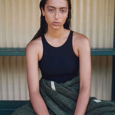 St Bathans Bath Towel - Moss