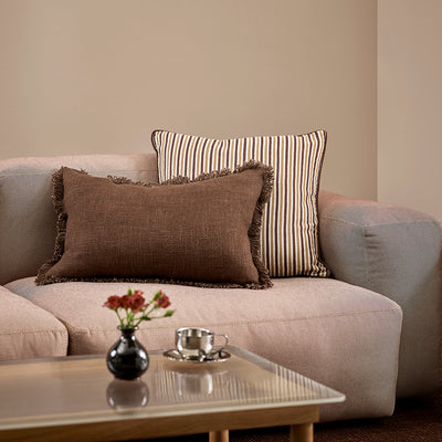 Dover Cushion Cover - Chocolate
