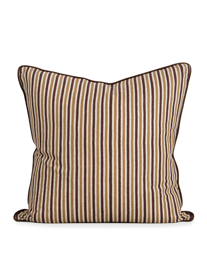 Strato Cushion Cover - Chocolate