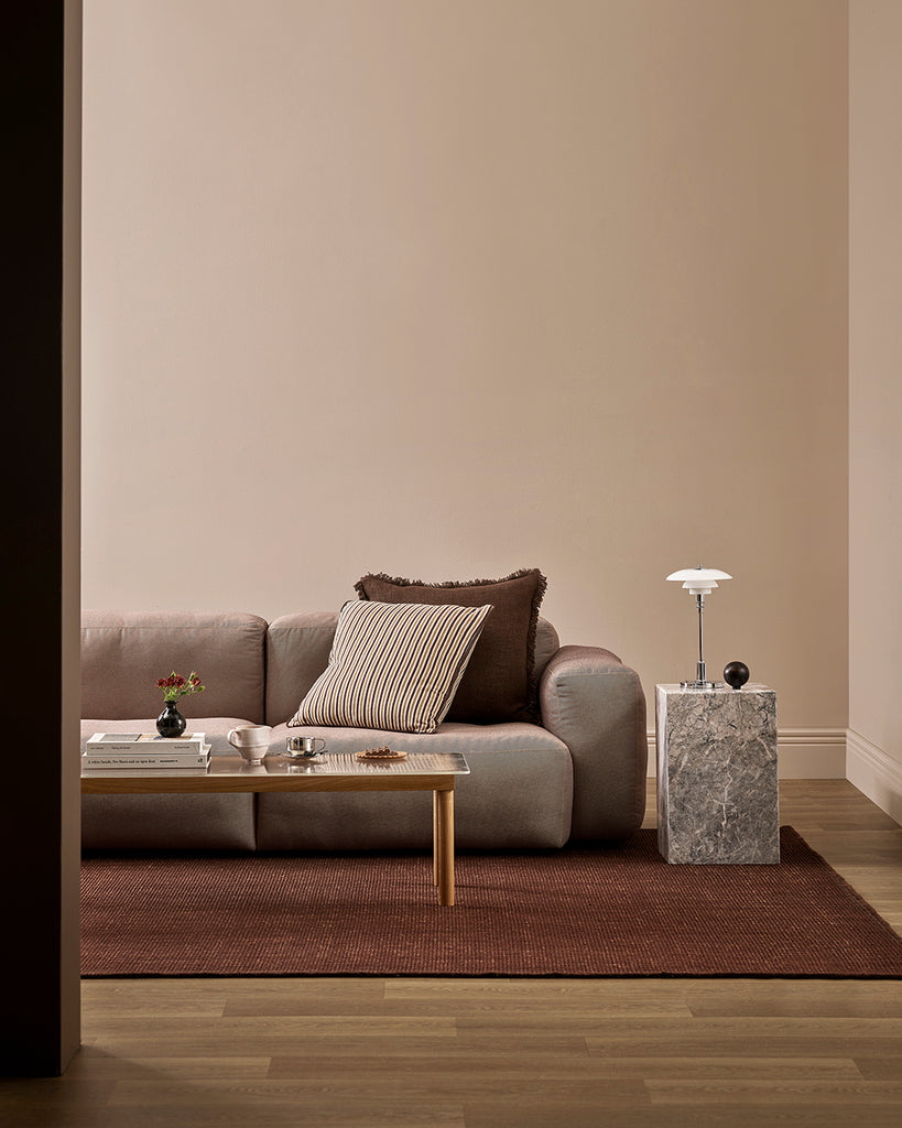 Strato Cushion Cover - Chocolate