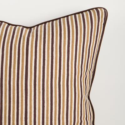 Strato Cushion Cover - Chocolate