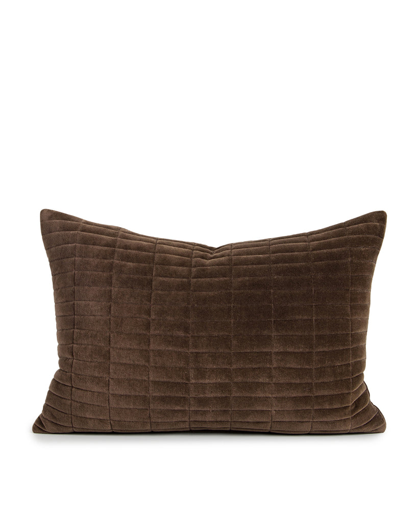Turner Cushion Cover - Chocolate