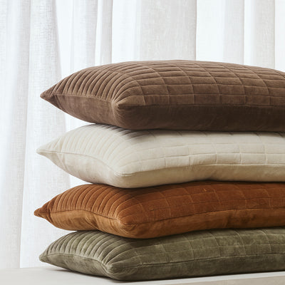 Turner Cushion Cover - Chocolate