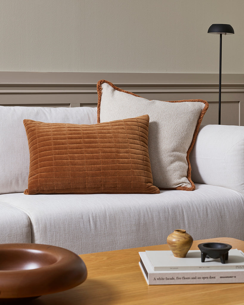 Turner Cushion Cover - Tobacco