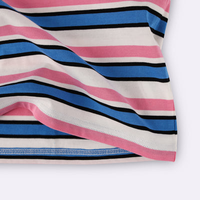 Striped Pink Tee