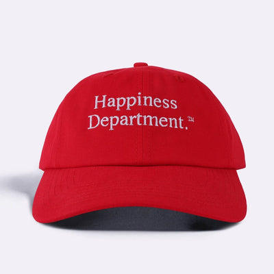 Happiness Department Cap - Red