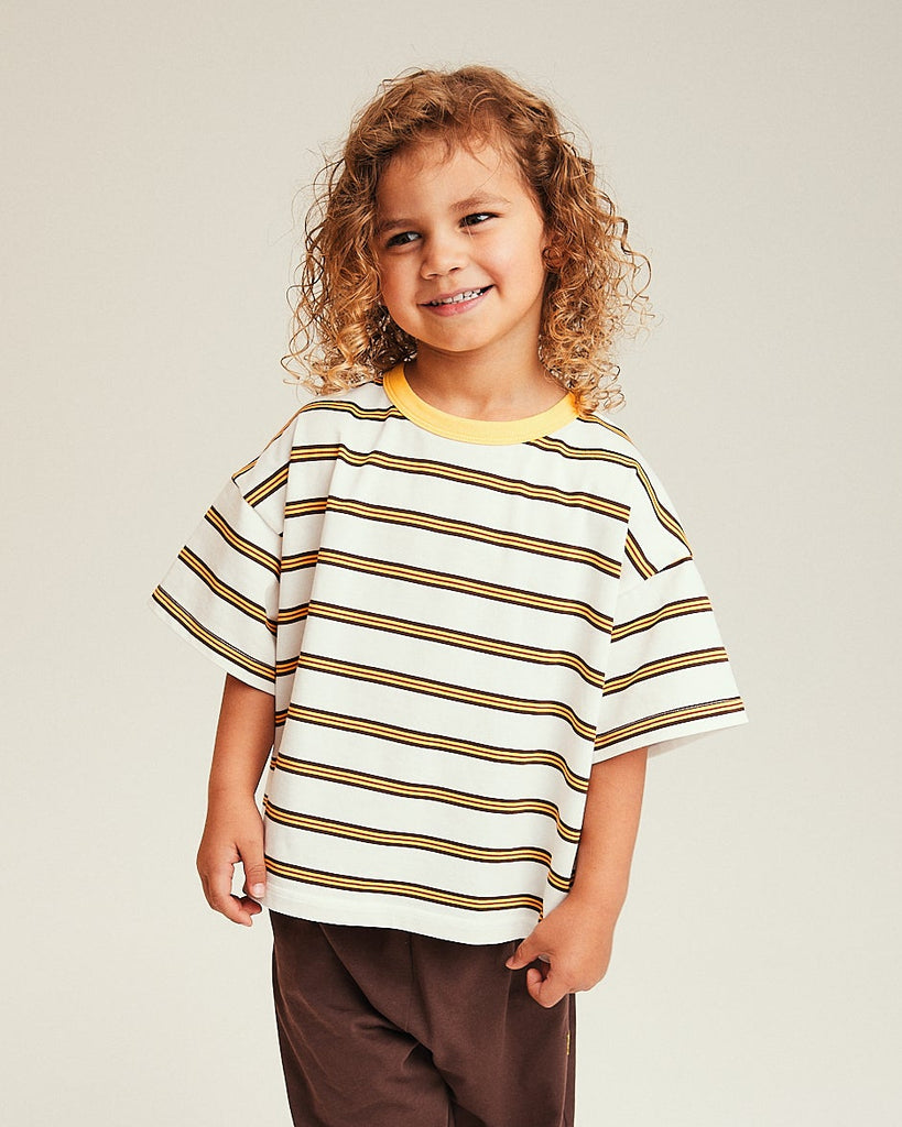 Striped Yellow Tee