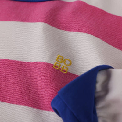 The Club Tee - Pink Stripe