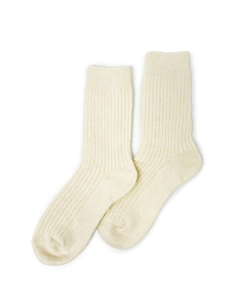 Comfy Knit Socks - Cream