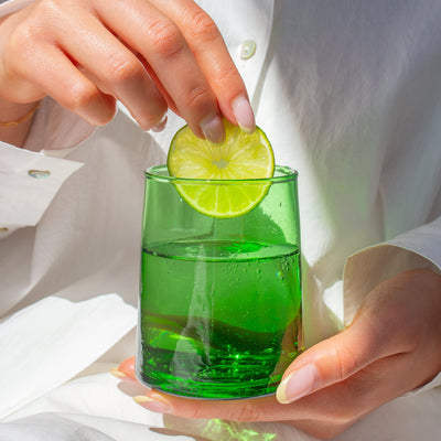 Wine Glasses - Green