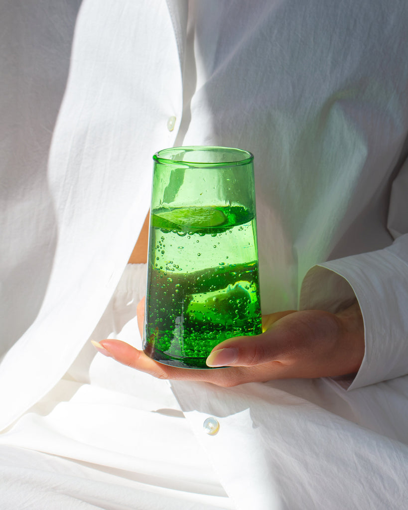 Wine Glasses - Green