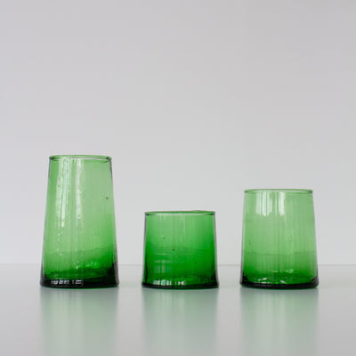 Wine Glasses - Green