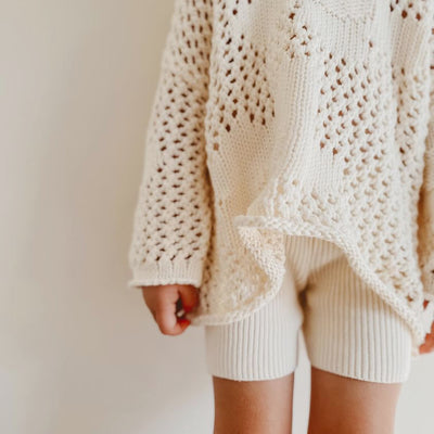 Crochet Bloom Pullover