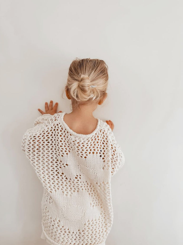Crochet Bloom Pullover