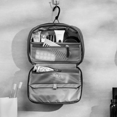 Hanging Toiletry Kit - Black