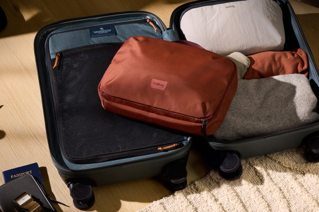 Hanging Toiletry Kit - Clay