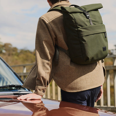Classic Rolltop Backpack - Black
