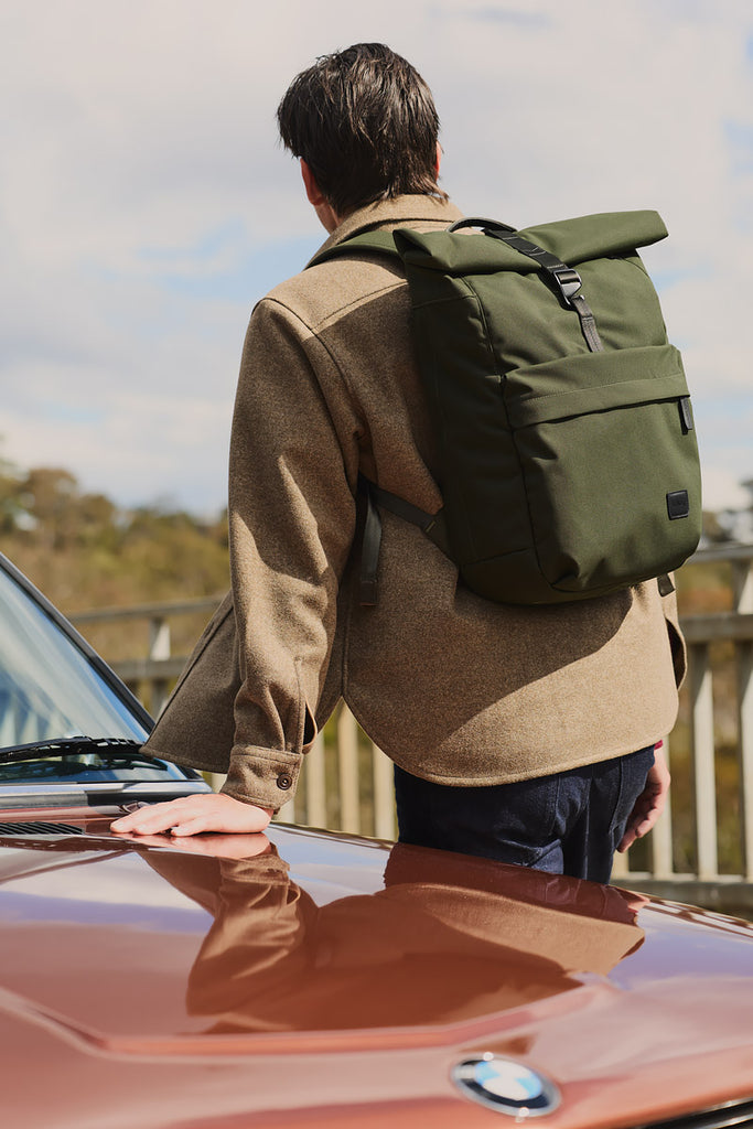 Classic Rolltop Backpack - Black