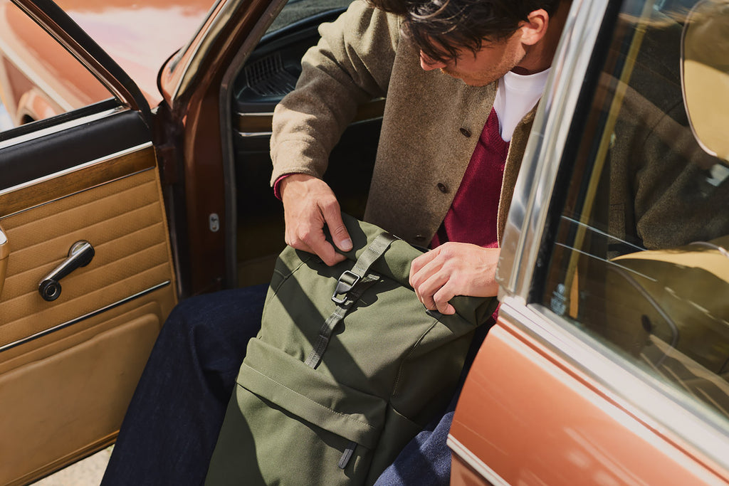 Classic Rolltop Backpack - Black