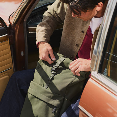 Classic Rolltop Backpack - Black