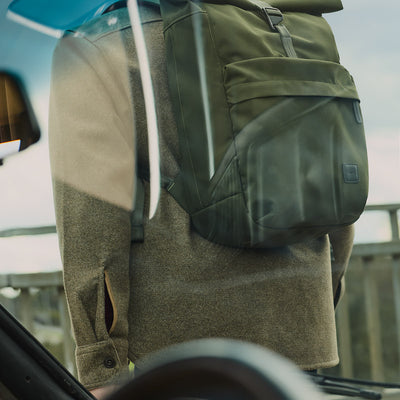 Classic Rolltop Backpack - Black