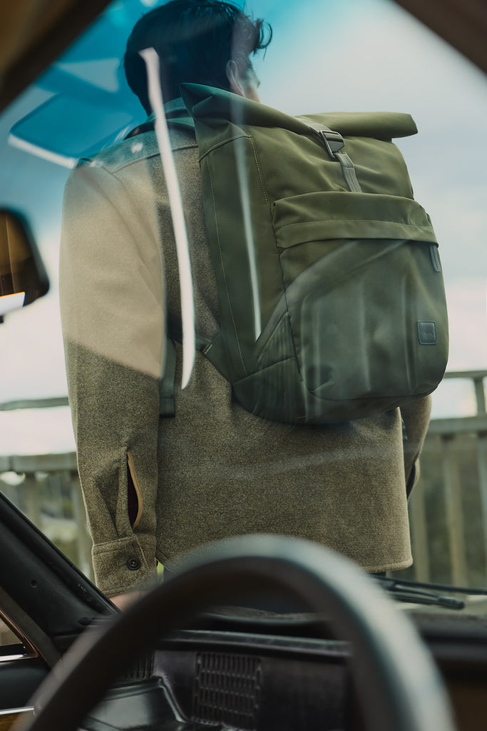 Classic Rolltop Backpack - Black