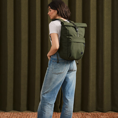Classic Rolltop Backpack - Olive