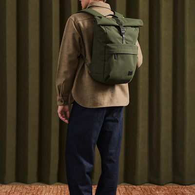 Classic Rolltop Backpack - Olive
