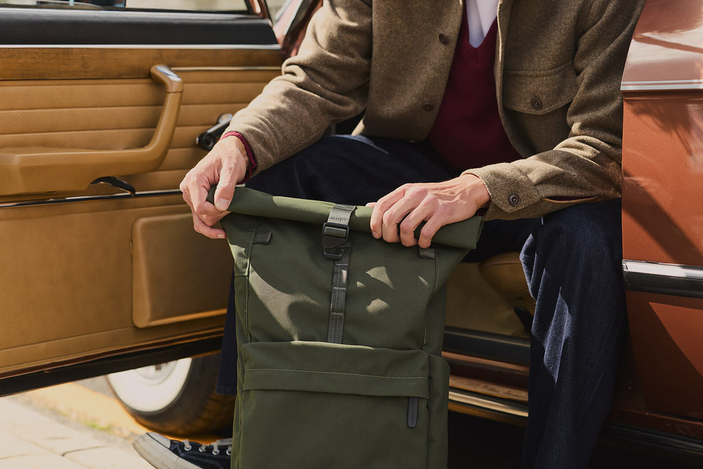 Classic Rolltop Backpack - Olive