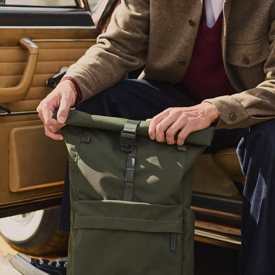 Classic Rolltop Backpack - Olive