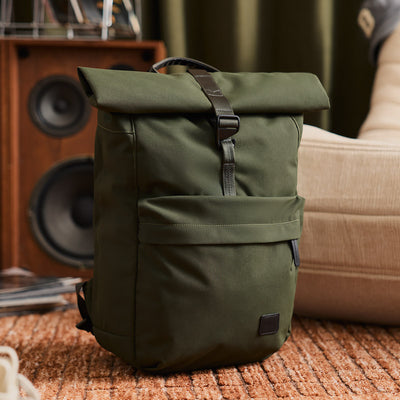 Classic Rolltop Backpack - Olive