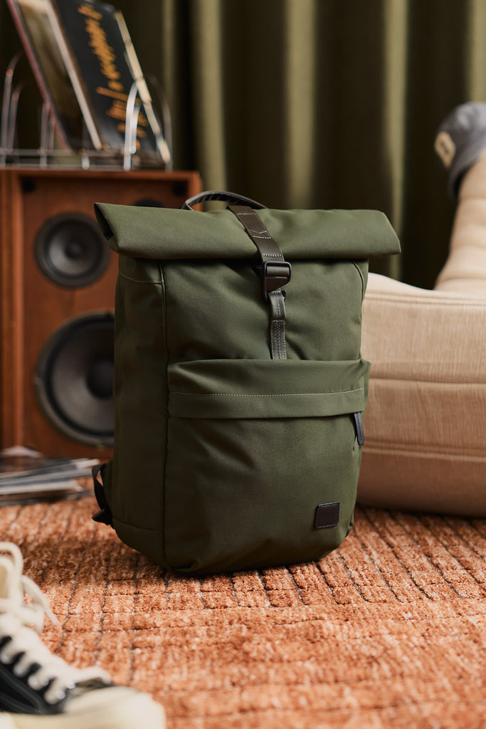 Classic Rolltop Backpack - Olive
