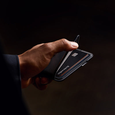 Flip Case Wallet - Black