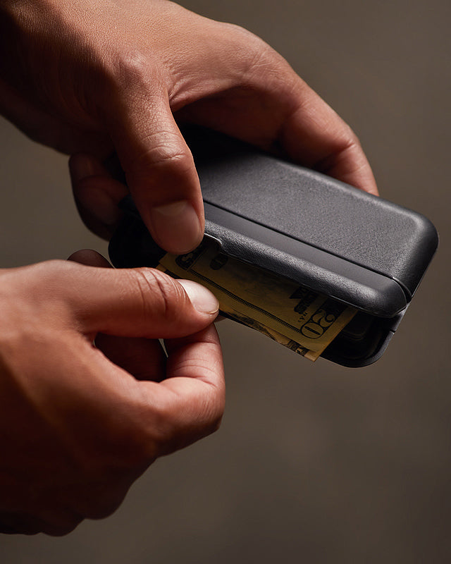 Flip Case Wallet - Black