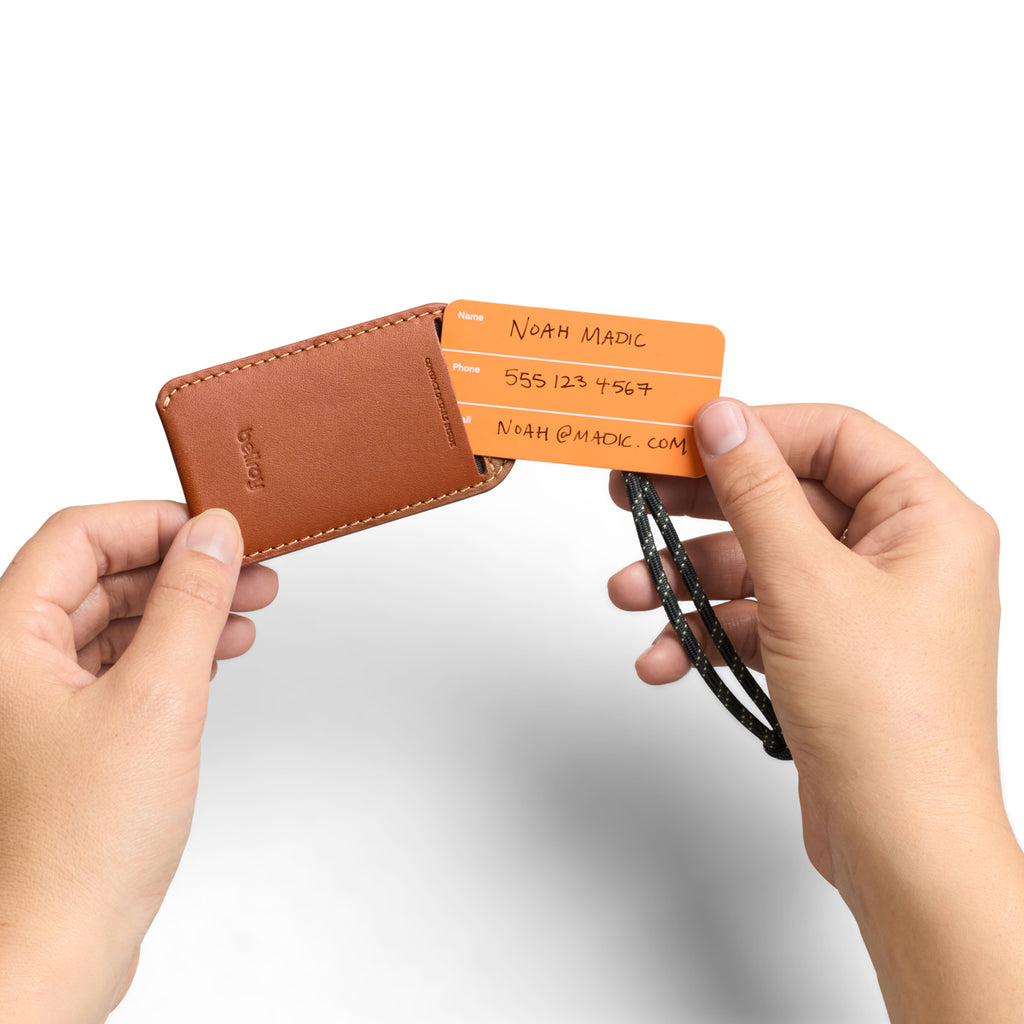 Luggage Tag - Caramel