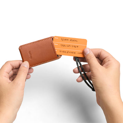 Luggage Tag - Caramel