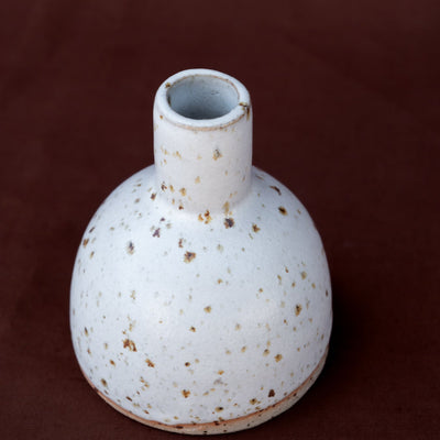 Tall Neck Bud Speckle Vase